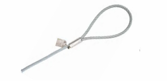 12mm機械によって接続されるワイヤー ロープの吊り鎖アセンブリ柔らかい目繊維の中心