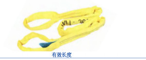 滑らか/マット 黄色 ポリエステル 丸いスリング -40C-100C 温度に適しています