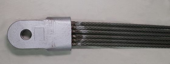 5:1 90mmワイヤー ロープの吊り鎖アセンブリ、EN 13411-4開いたSpelterのソケット