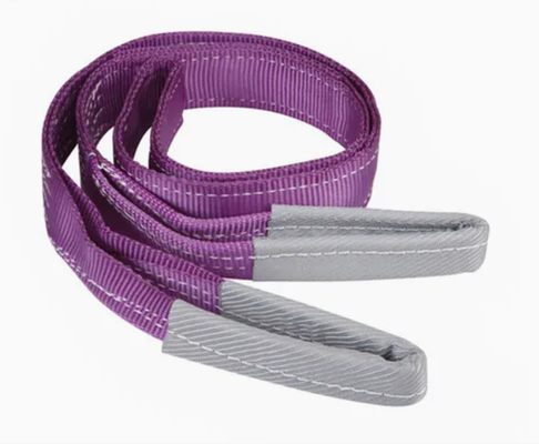 高強度ブルーポリエステルウェビングスリング – 幅240mm | 高耐久性吊り上げソリューション