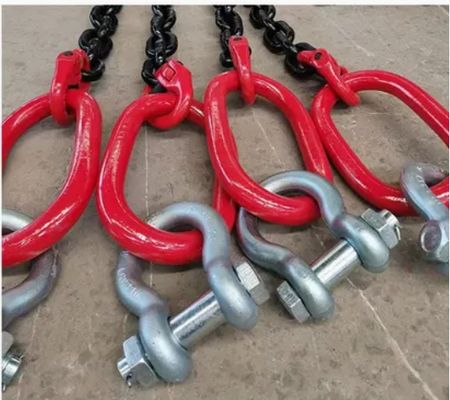G209 Hot-Dip Galvanized Bow Shackle | CE & CNC Certified for Global Standards
